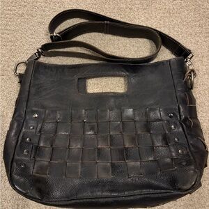 Bed Stu Orchid Black Handbag